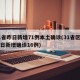 31省昨日新增71例本土确诊(31省区市昨日新增确诊16例)