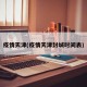 疫情天津(疫情天津封城时间表)